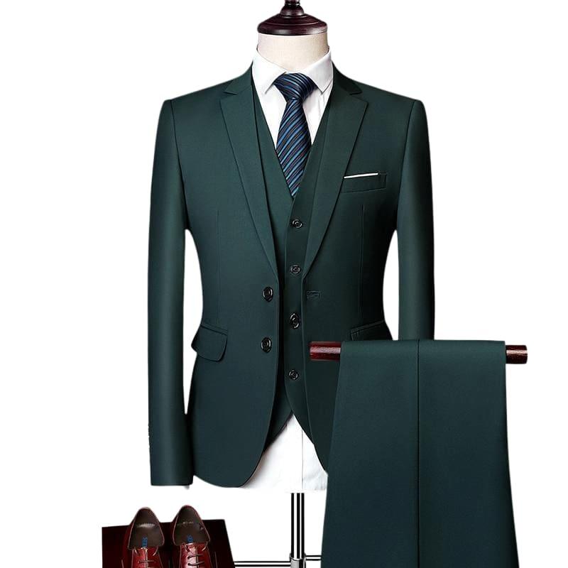 Three Piece Formal Business Mens Suits - mens suits