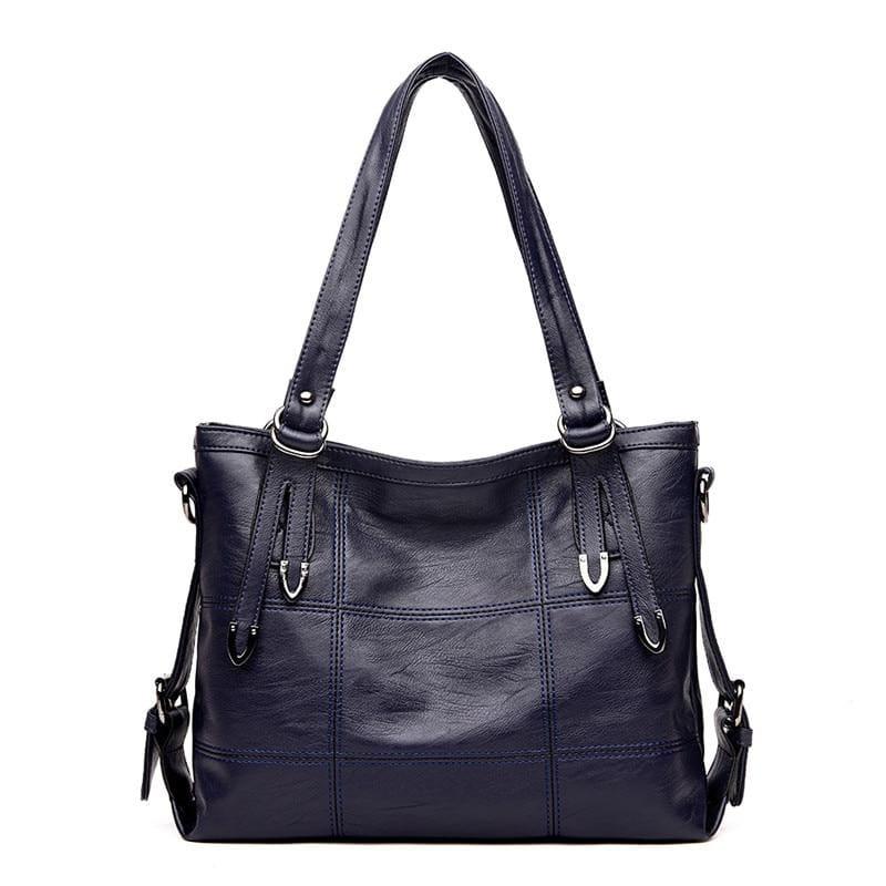 Top-Handle Bags Casual Tote Bag - BLUE - HandBag