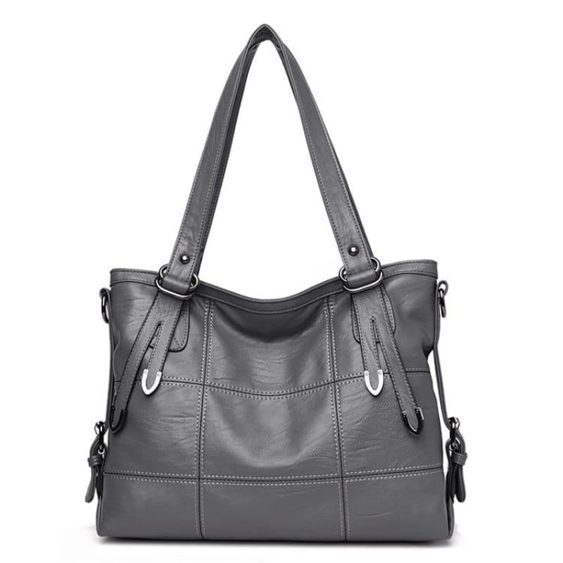 Top-Handle Bags Casual Tote Bag - GRAY - HandBag