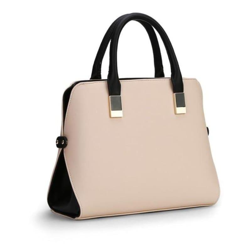 Top-Handle Fashion Ladies Luxury Designer Women Messenger Shoulder Bag - White - Handbag