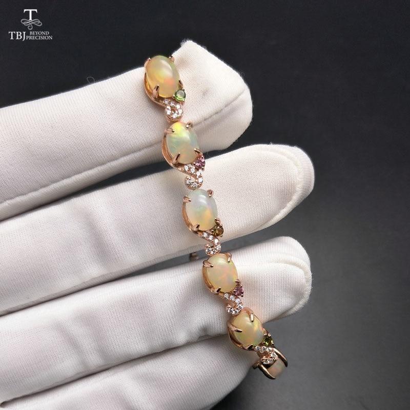 Vintage Ethiopian Opal Gemstone Bracelets - bracelets