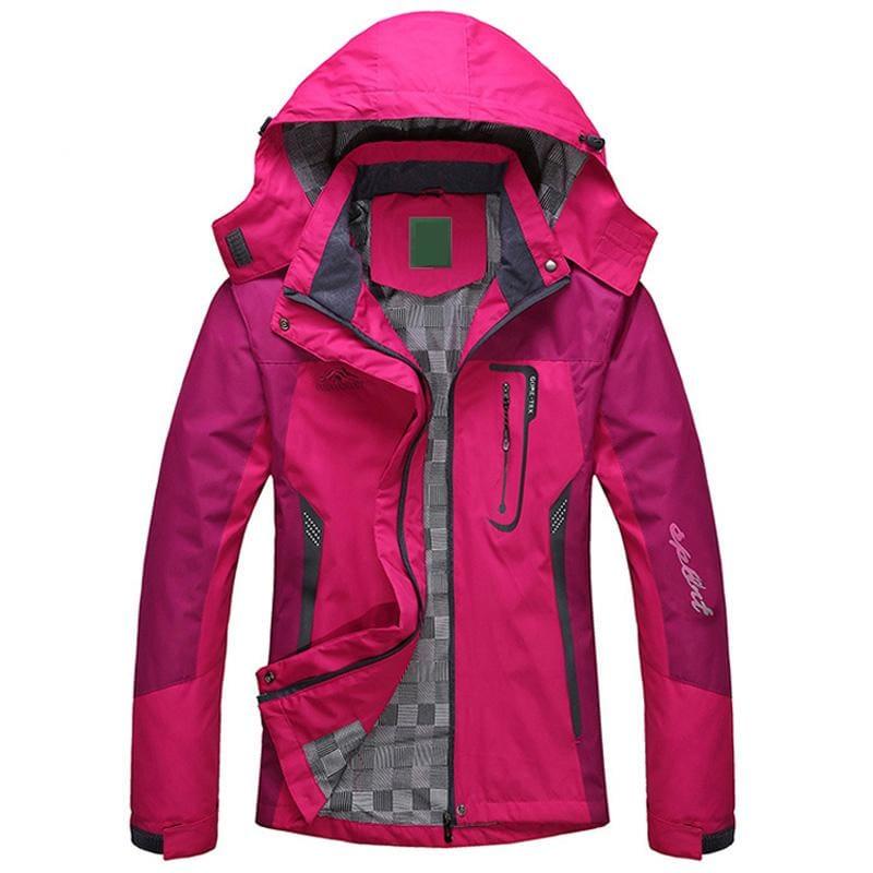 Waterproof Windbreaker Outwear Hooded Parkas Coat - Coats