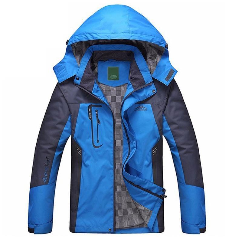 Waterproof Windbreaker Outwear Hooded Parkas Coat - Coats