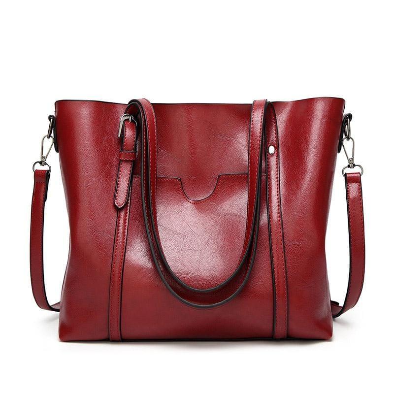 Women Tote Bag High Quality Shoulder Handbag - Red / 32X12X26Cm - Bag