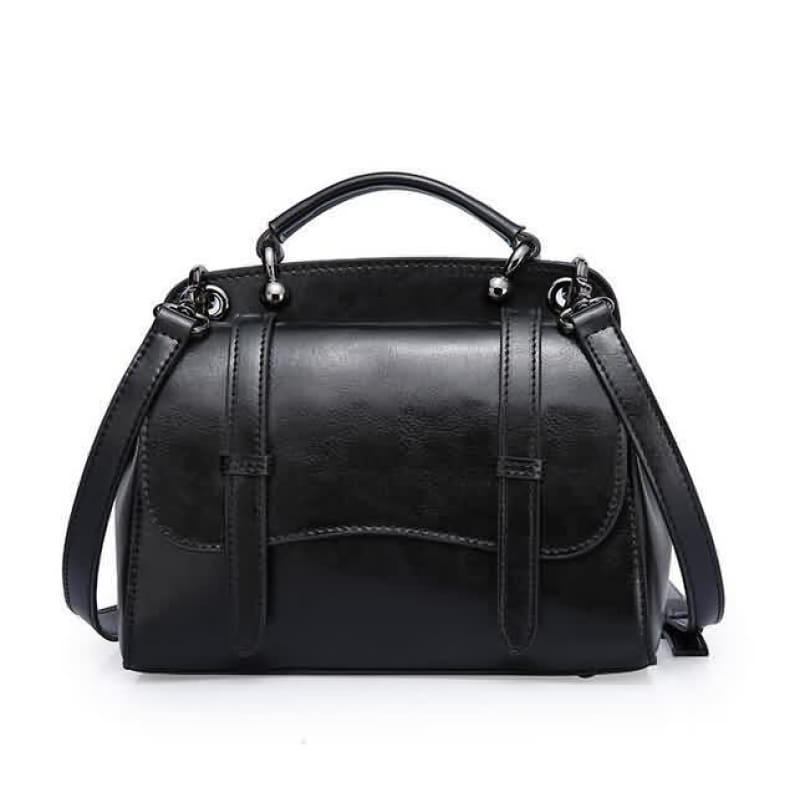 Womens Handbag Large High Quality Tote Bag Slid Top-Handle Female Messenger Bag - Black - Bag