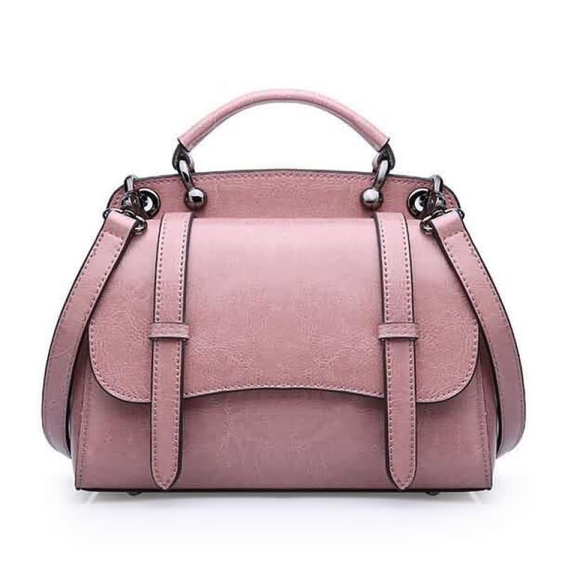 Womens Handbag Large High Quality Tote Bag Slid Top-Handle Female Messenger Bag - Purple - Bag